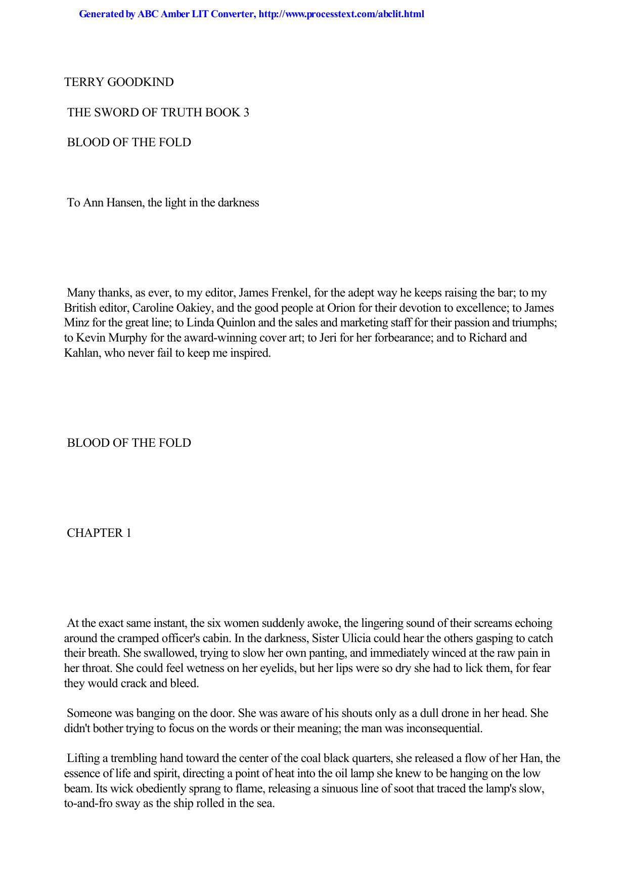 Goodkind, Terry - Sword Of Truth 03 by Goodkind Terry