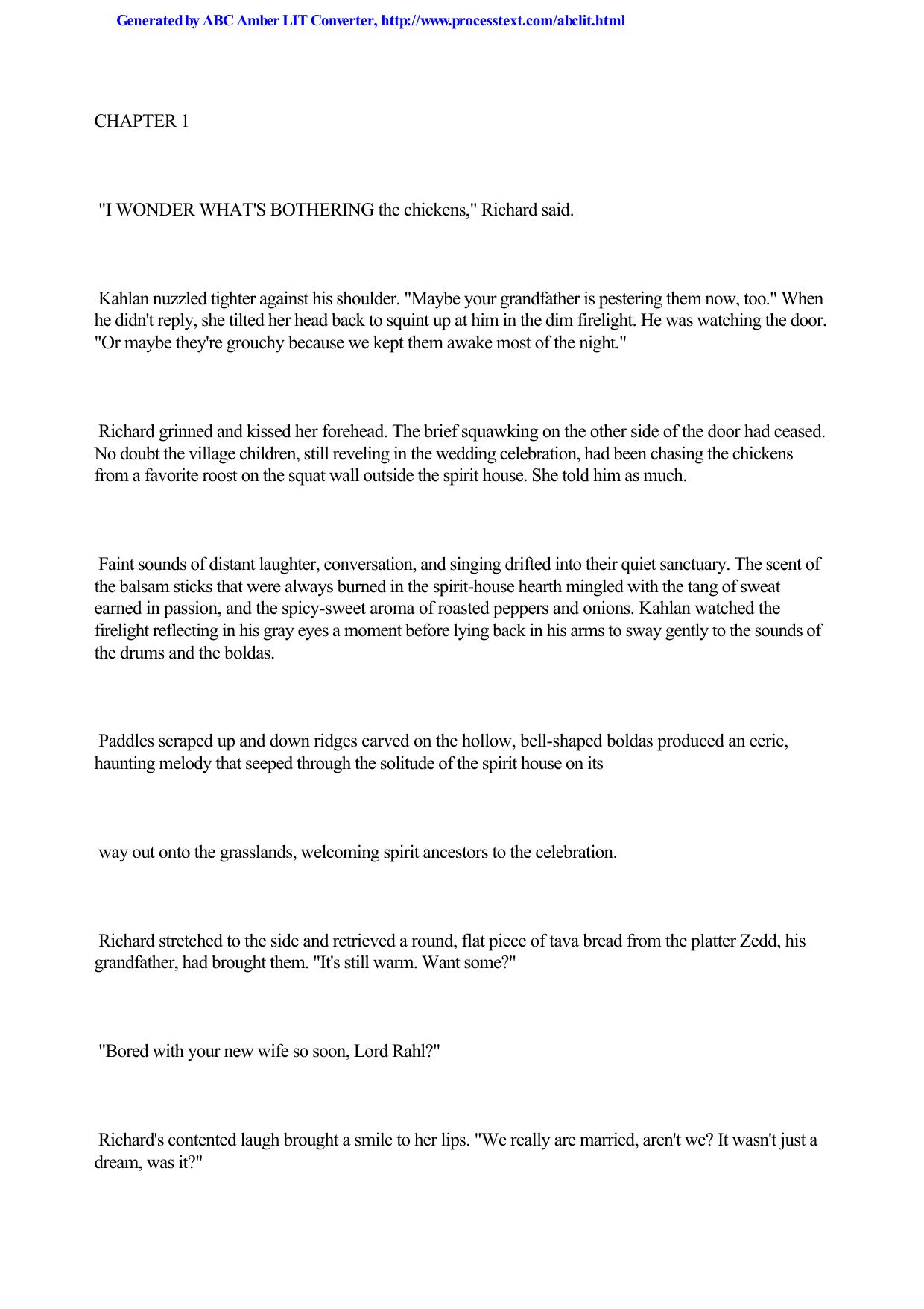 Goodkind, Terry - Sword of Truth 05 by Goodkind Terry