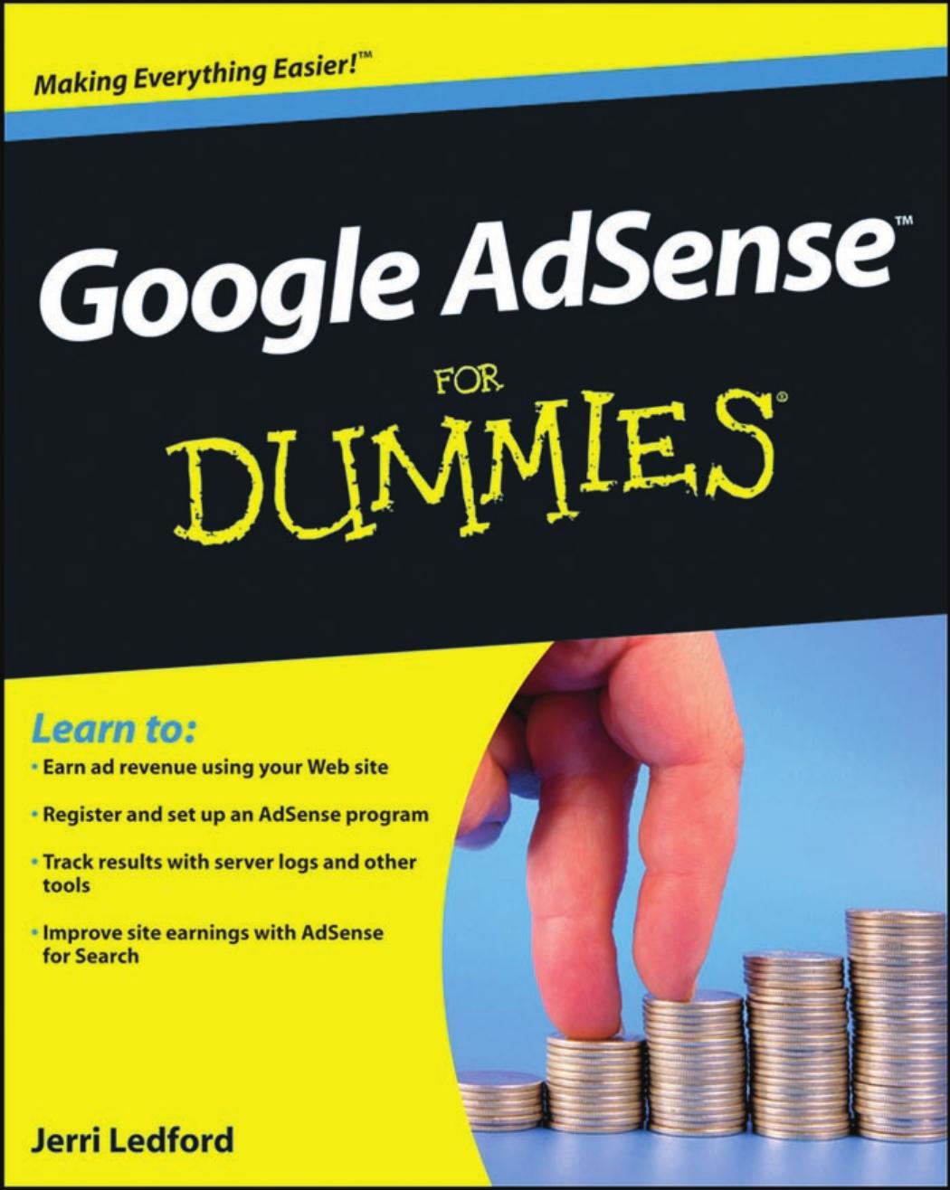 Google AdSense For Dummies by Jerri L. Ledford