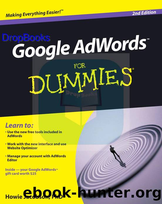 Google AdWords for Dummies ISBN by 0470455772 DropBooks APP