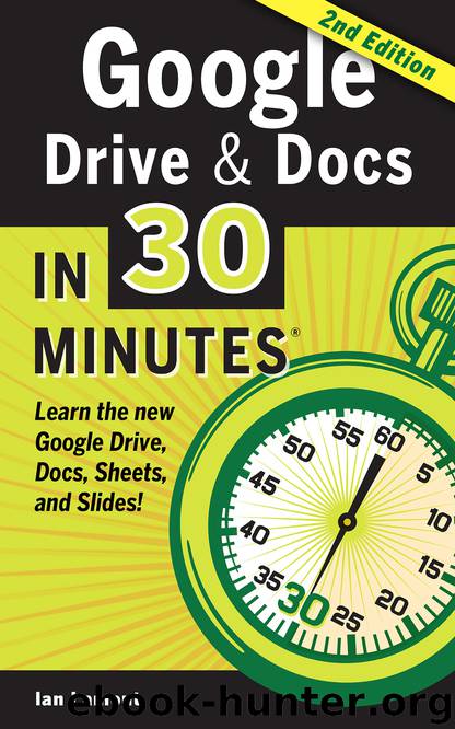 Google Drive & Docs in 30 Minutes by Ian Lamont