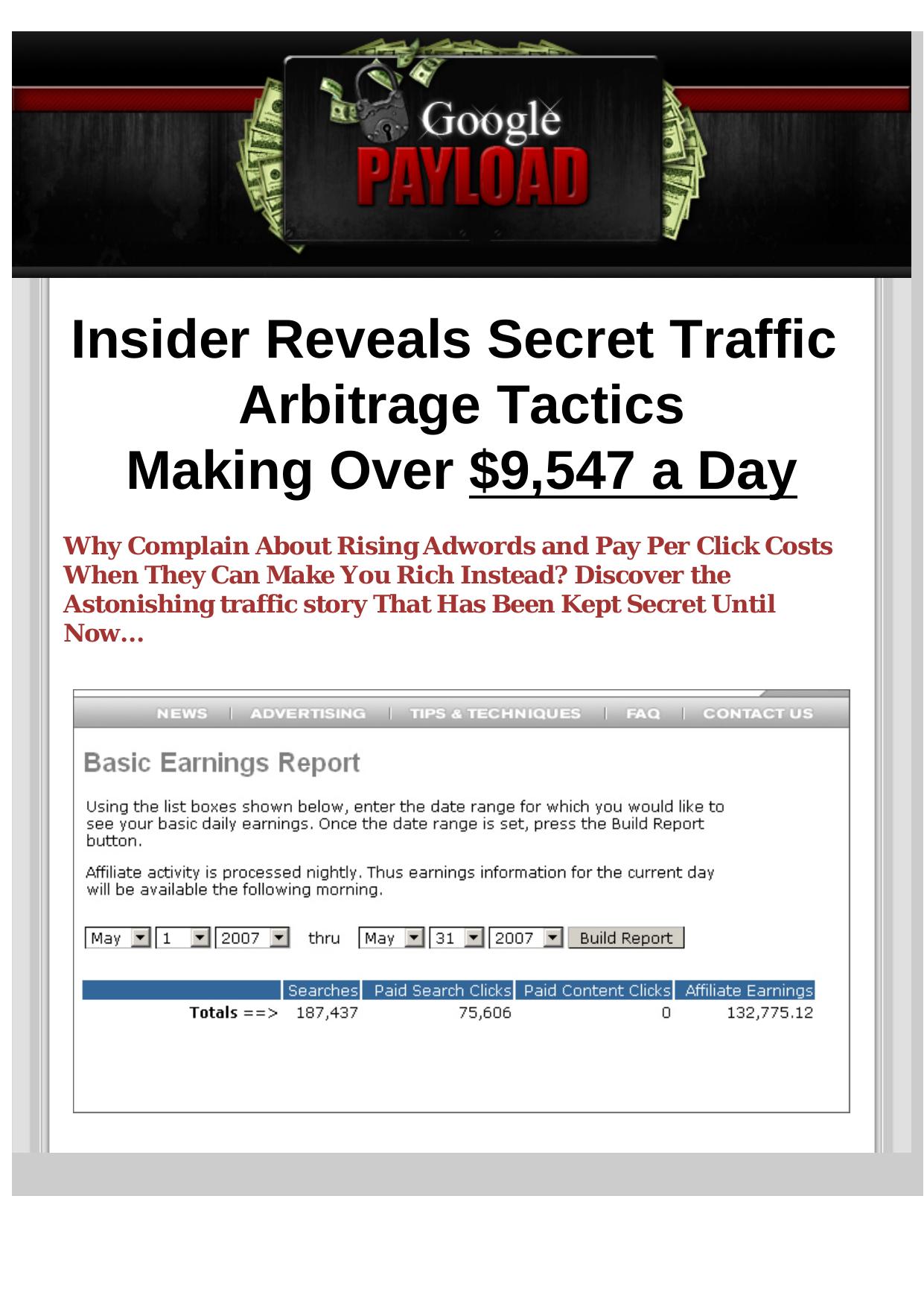 Google Payload -- Hot Item -- by Best of Kuszter's Collection