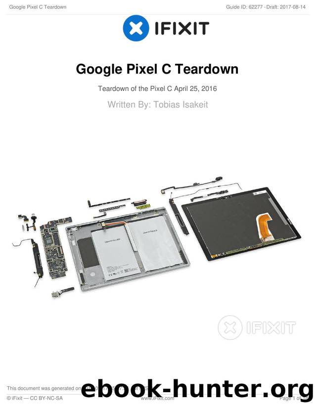 Google Pixel C Teardown by Unknown