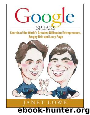 Google Speaks by Lowe Janet