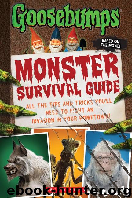 Goosebumps The Movie: Monster Survival Guide by Lurie Susan