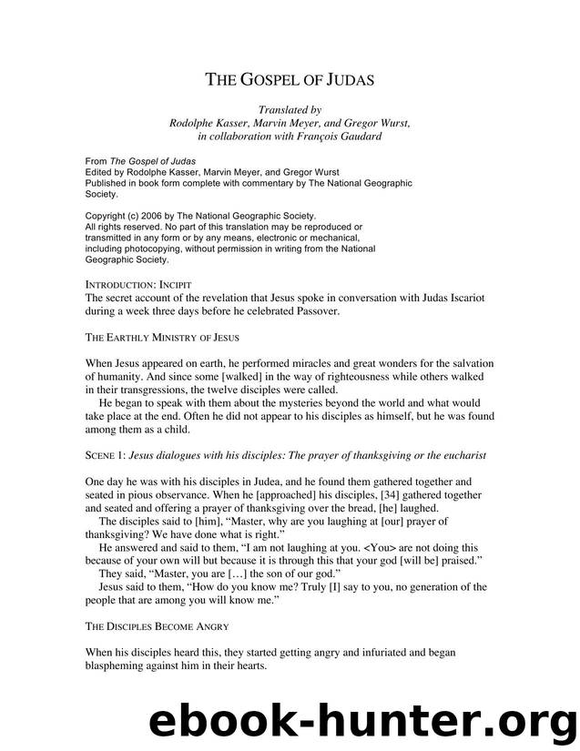 Gospel of Judas by Unknown