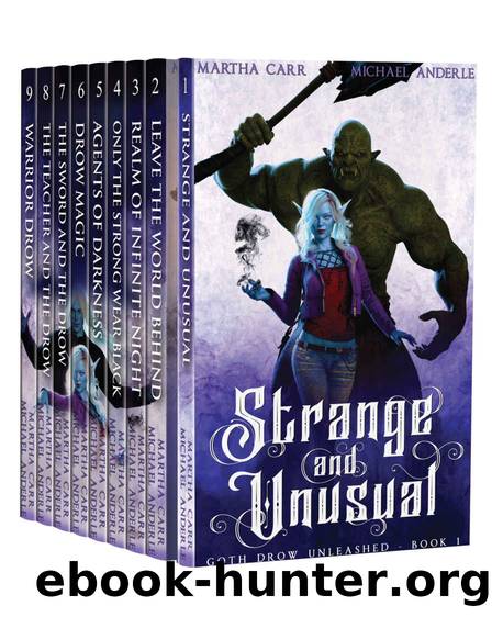 Goth Drow Unleashed Boxed Set One: Books 1-9 by Carr Martha & Anderle Michael