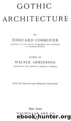 Gothic Architecture by Édouard Corroyer