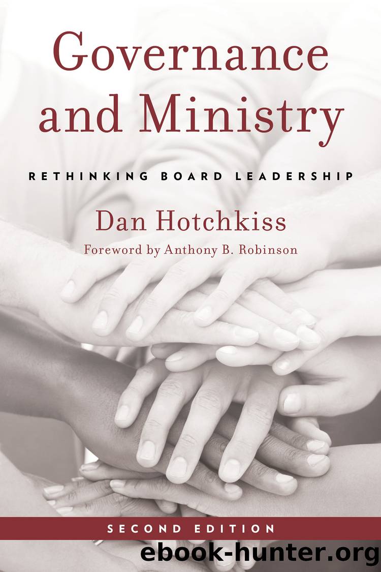 Governance and Ministry by Dan Hotchkiss