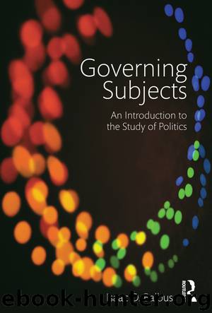 Governing Subjects by Isaac D. Balbus