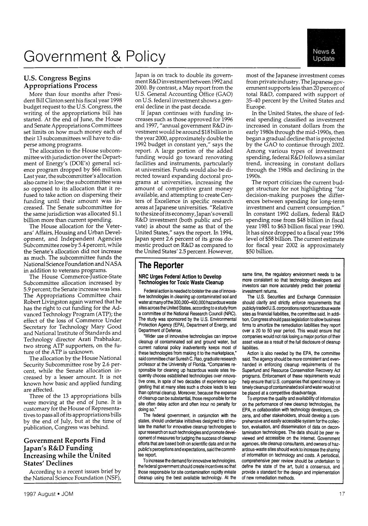 Government &amp; policy by Unknown