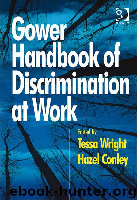 Gower Handbook of Discrimination at Work by Tessa Wright & Hazel Conley