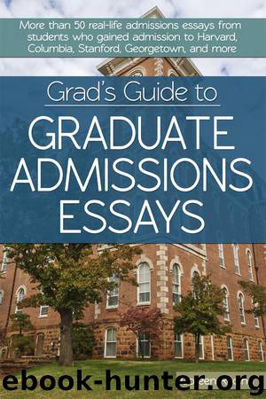 Grad's Guide to Graduate Admissions Essays by Colleen Reding