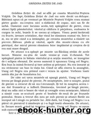 Gradina zeitei de jad by Anonymous