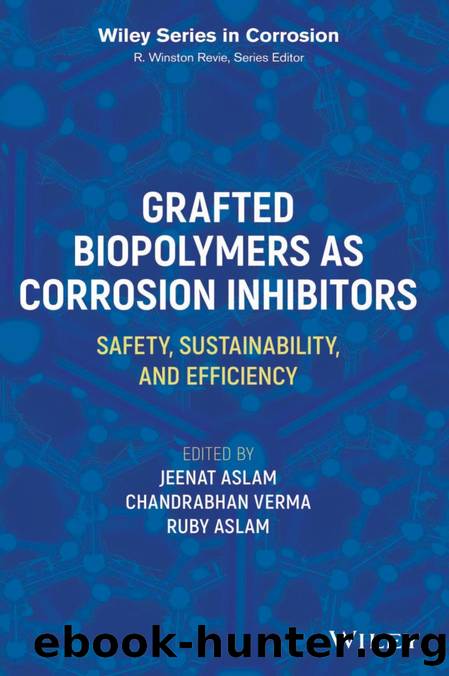 Grafted Biopolymers as Corrosion Inhibitors. Safety, Sustainability, and Efficiency by Jeenat Aslam Chandrabhan Verma Ruby Aslam