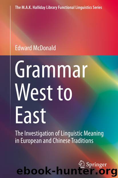 Grammar West to East by Edward McDonald