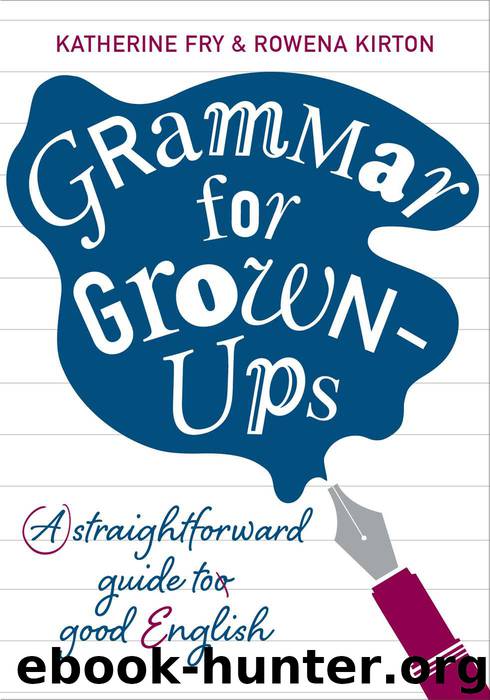 Grammar for Grown-Ups by Katherine Fry