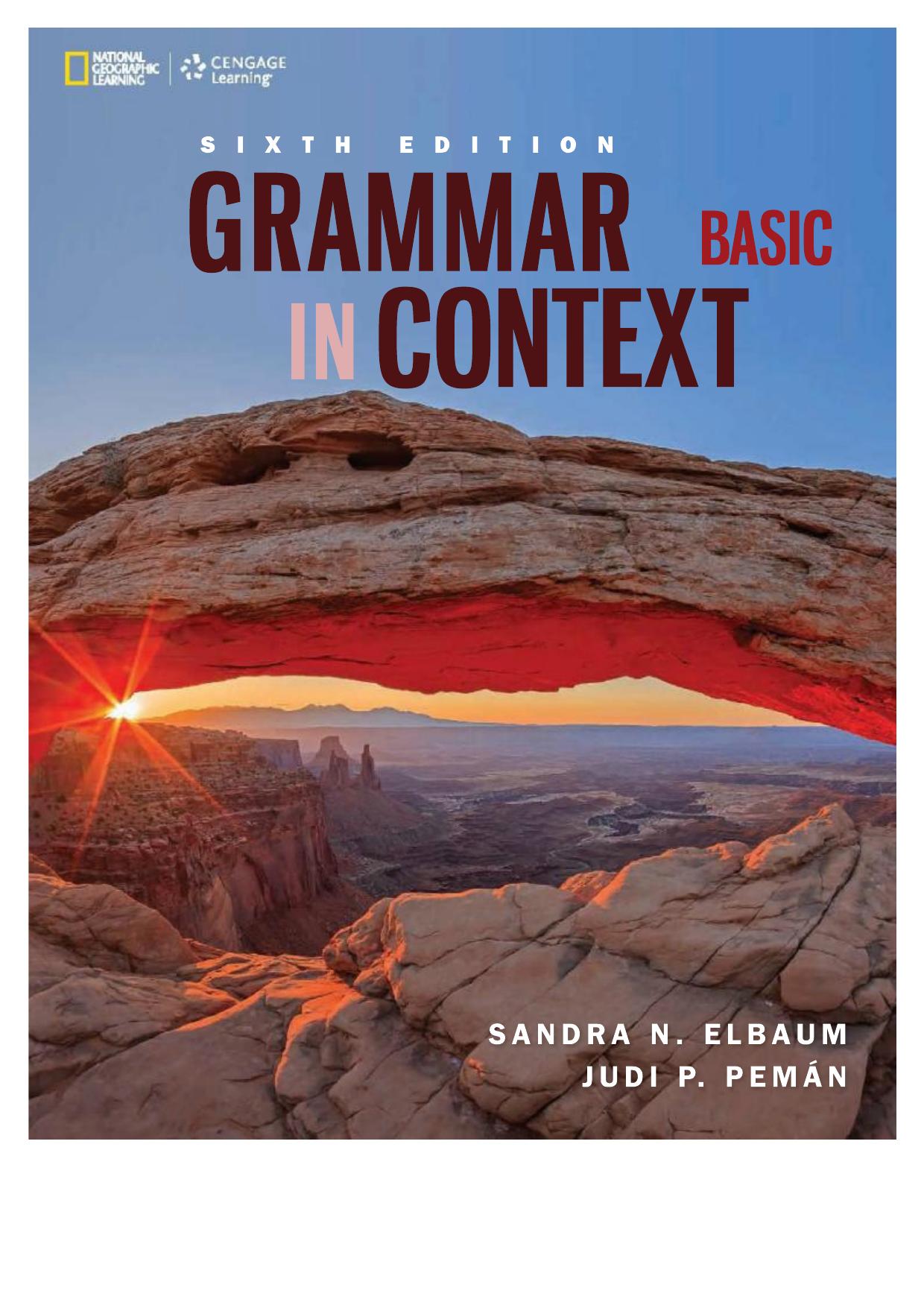 Grammar in Context Basic (Grammar in Context, Sixth Edition) by Sandra N. Elbaum