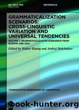 Grammaticalization Scenarios from Europe and Asia by Walter Bisang Andrej Malchukov