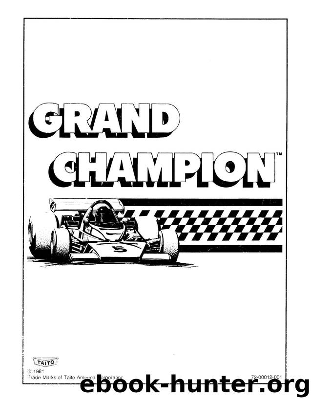Grand Champion, by Taito (1981) by Unknown