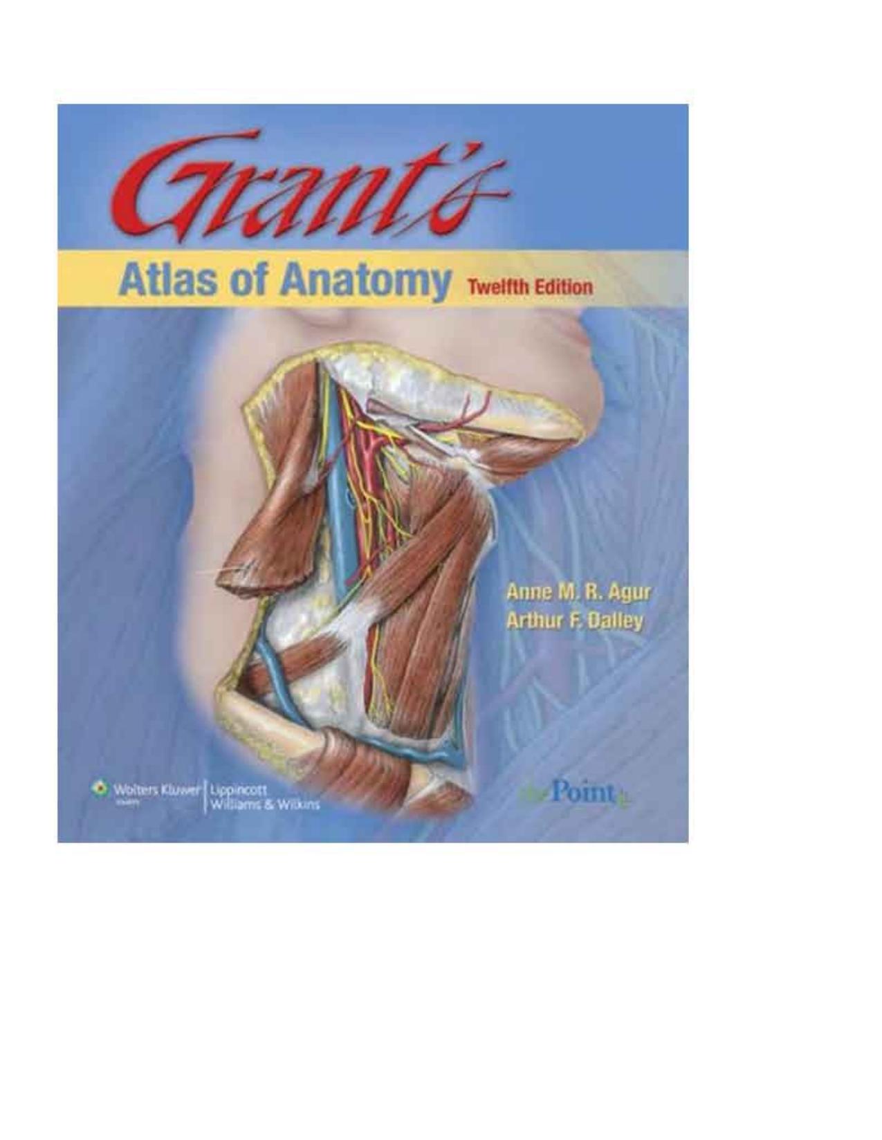 Grant's Atlas of Anatomy by Unknown
