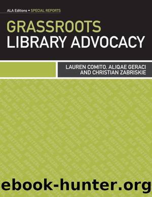 Grassroots Library Advocacy by Lauren Comito & Aliqae Geraci & Christian Zabriskie