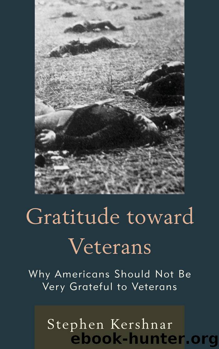 Gratitude toward Veterans by Kershnar Stephen;