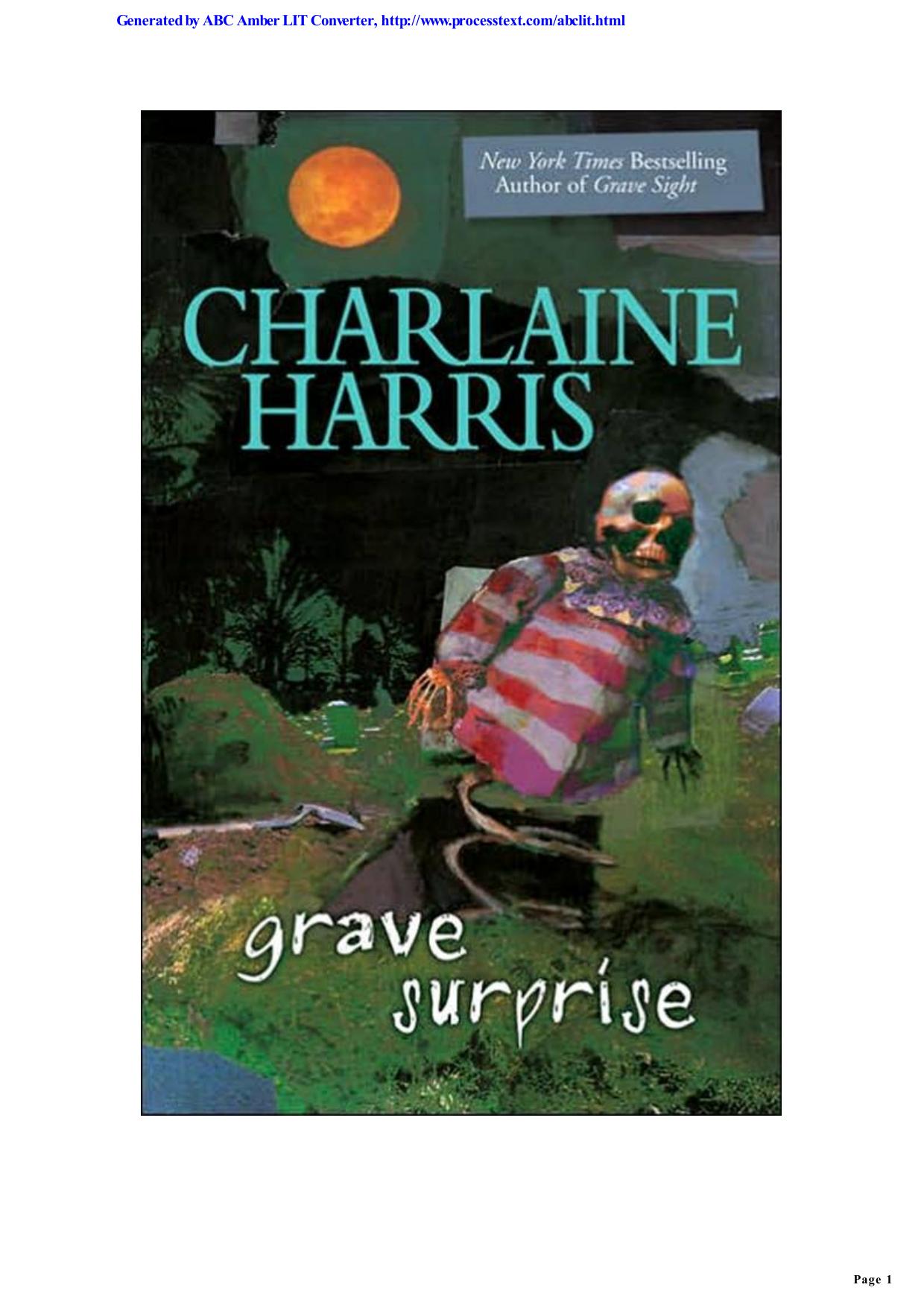 Grave Surprise by Charlaine Harris