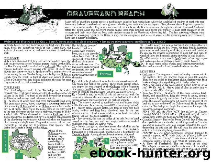 Graves and Beach by Gus L