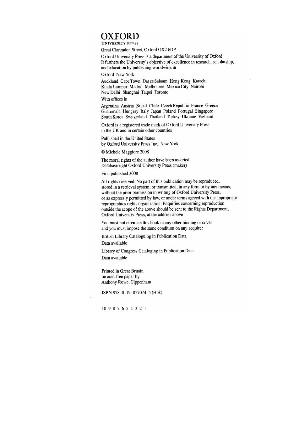 Gravitational Waves: Volume 1: Theory and Experiments by Michele Maggiore