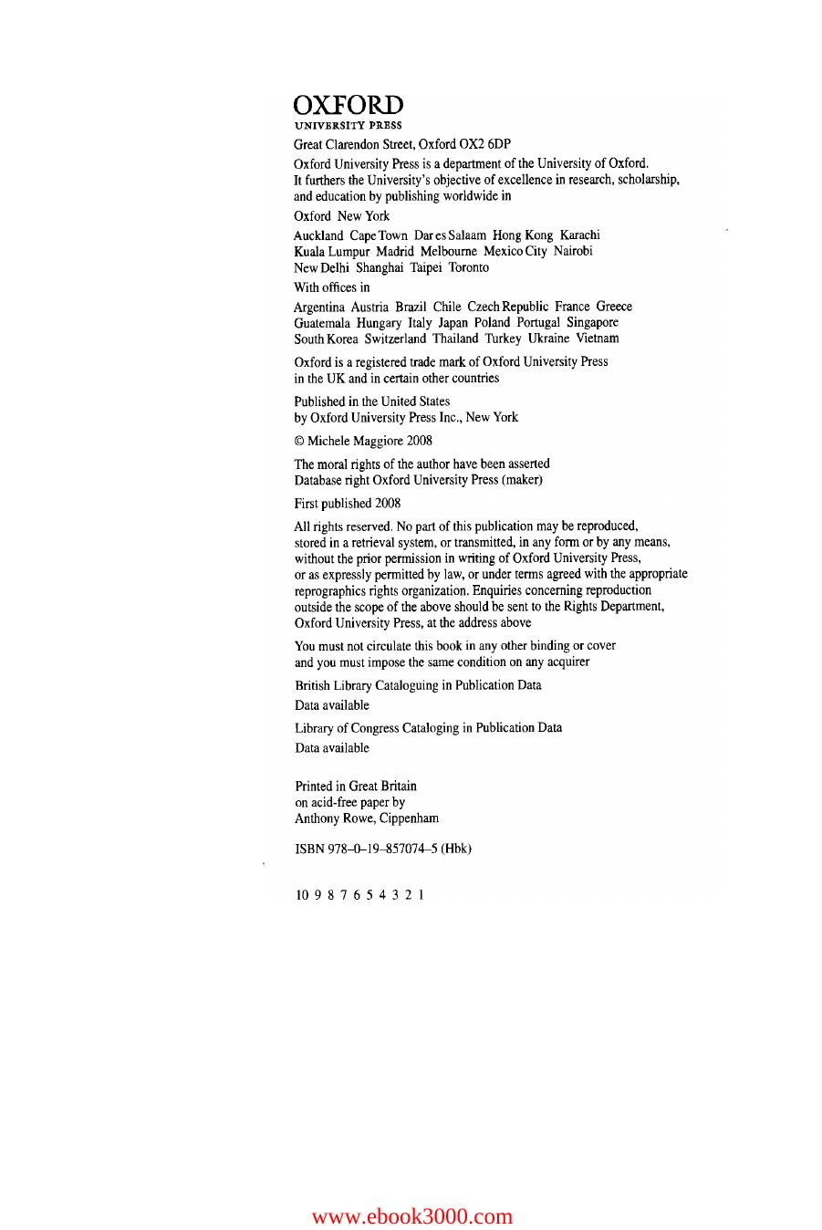 Gravitational Waves: Volume 1: Theory and Experiments by Unknow