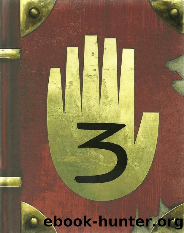 Gravity Falls Journal 3 Black light Version High Quality by Alex Hirsch