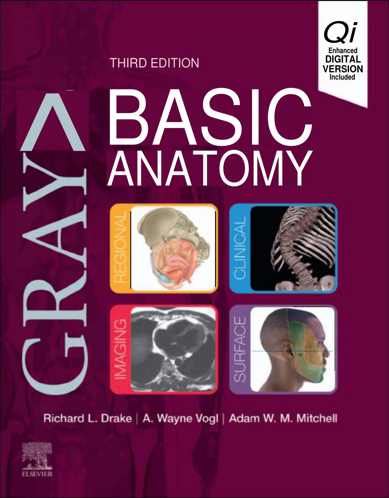 Gray's Basic Anatomy Richard Drake PhD, A. Wayne Vogl PhD, Adam W. M. Mitchell MB BS FRCS FRCR by Gray's Basic Anatomy Richard Drake PhD A. Wayne Vogl PhD Adam W. M. Mitchell MB BS FRCS FRCR