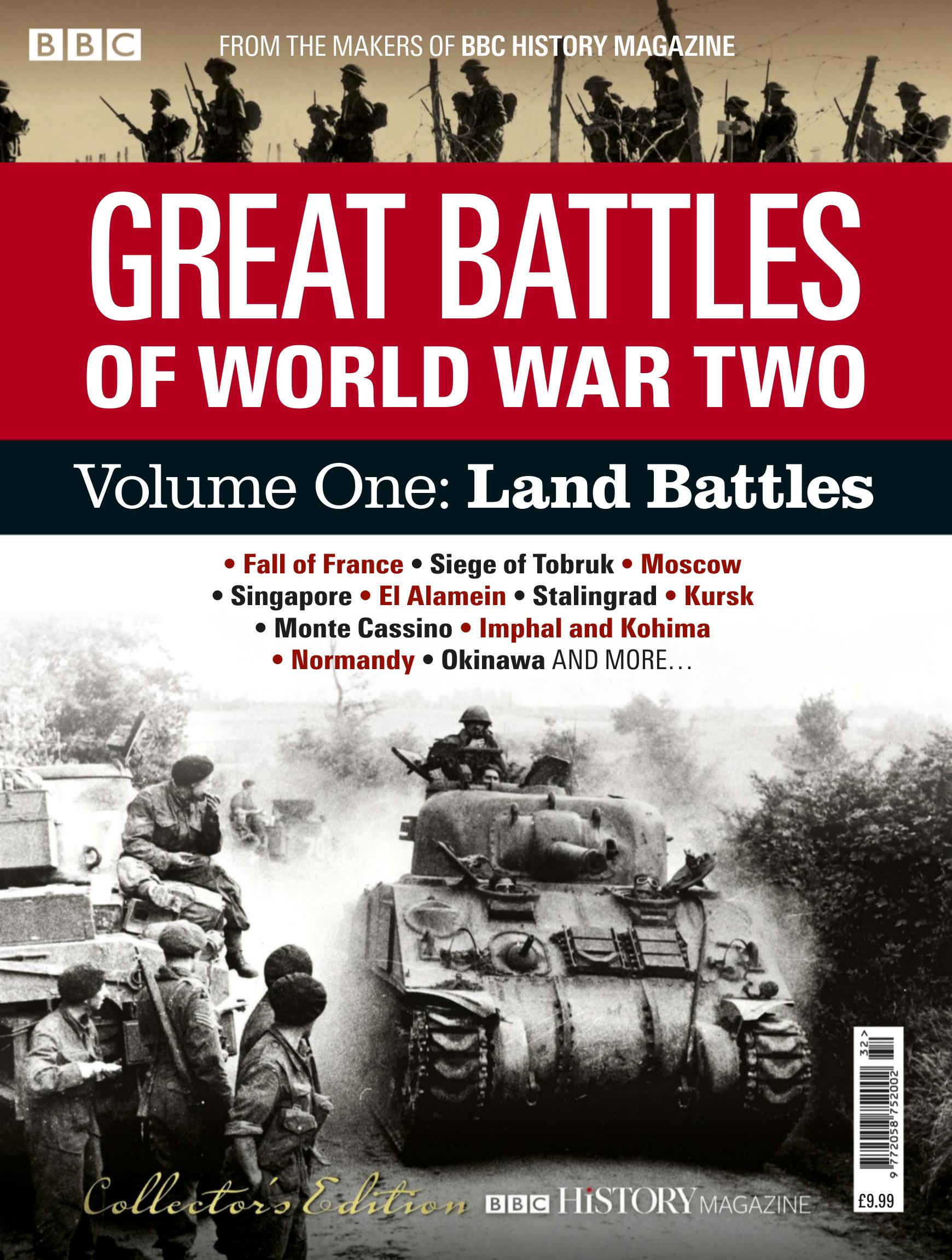 Great Battles of World War Two Vol. 1 by Land Battles
