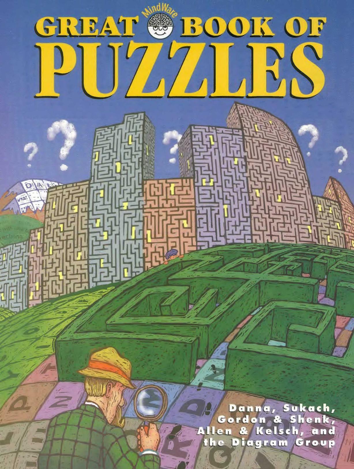 Great Book Of Puzzles Mindware by Unknown