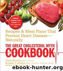 Great Cholesterol Myth Cookbook by Jonny Bowden & Stephen T. Sinatra