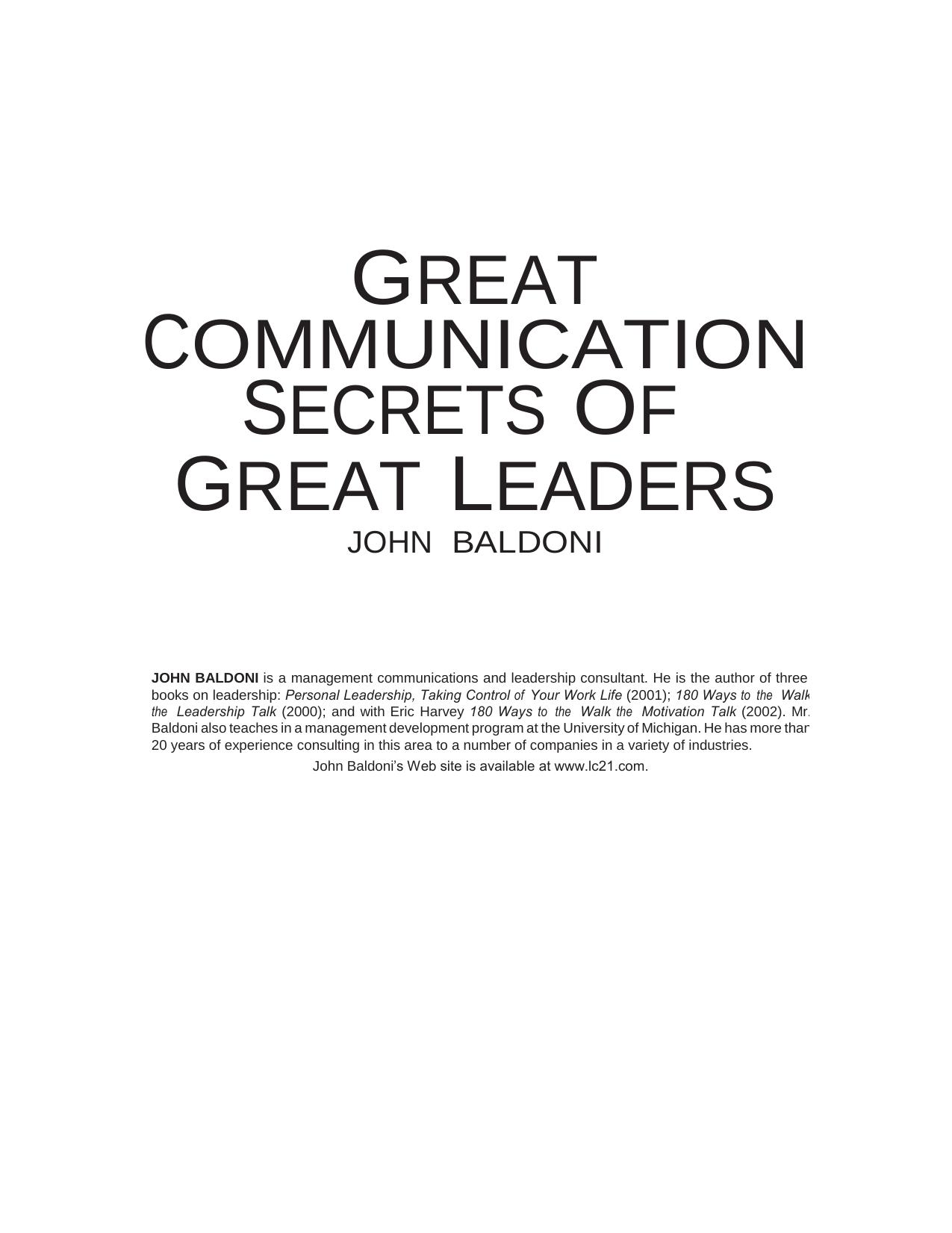 Great Communication Secrets.vp by Rob