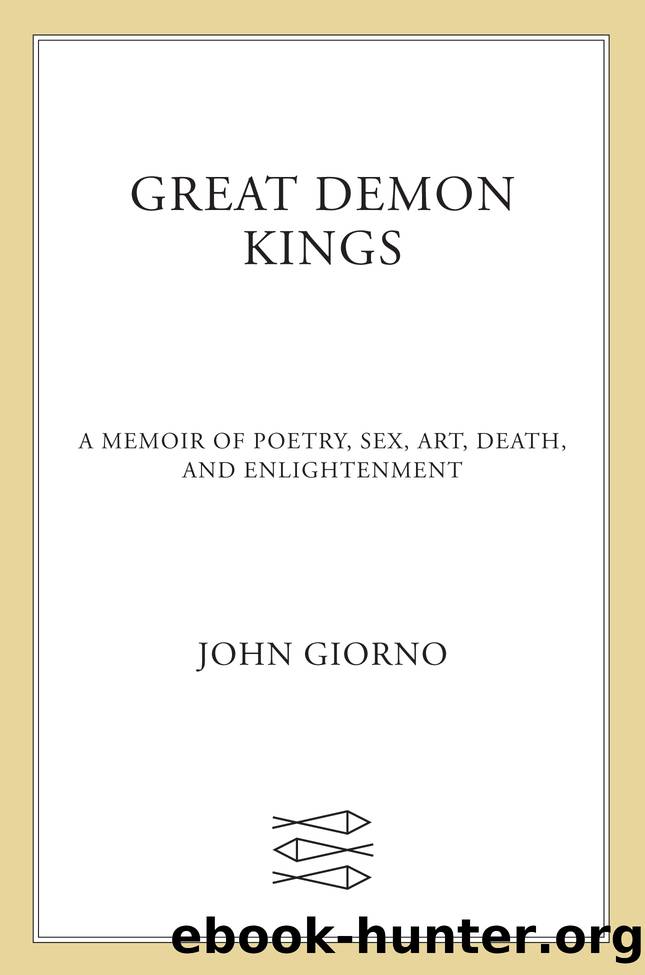Great Demon Kings by John Giorno
