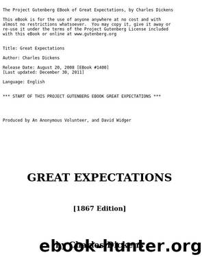 Great Expectations by Charles Dickens & Edgar Rosenberg