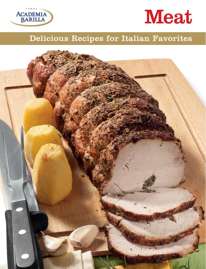 Great Little Cookbooks Meat by Academia Barilla