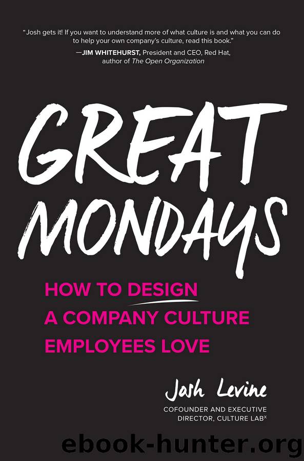Great Mondays by Josh Levine