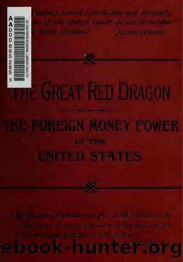 Great Red Dragon, or London Money Power by L. B. Woolfolk