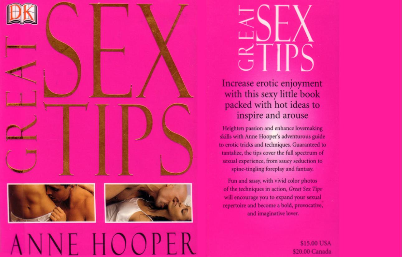 Great Sex Tips by Anne Hooper