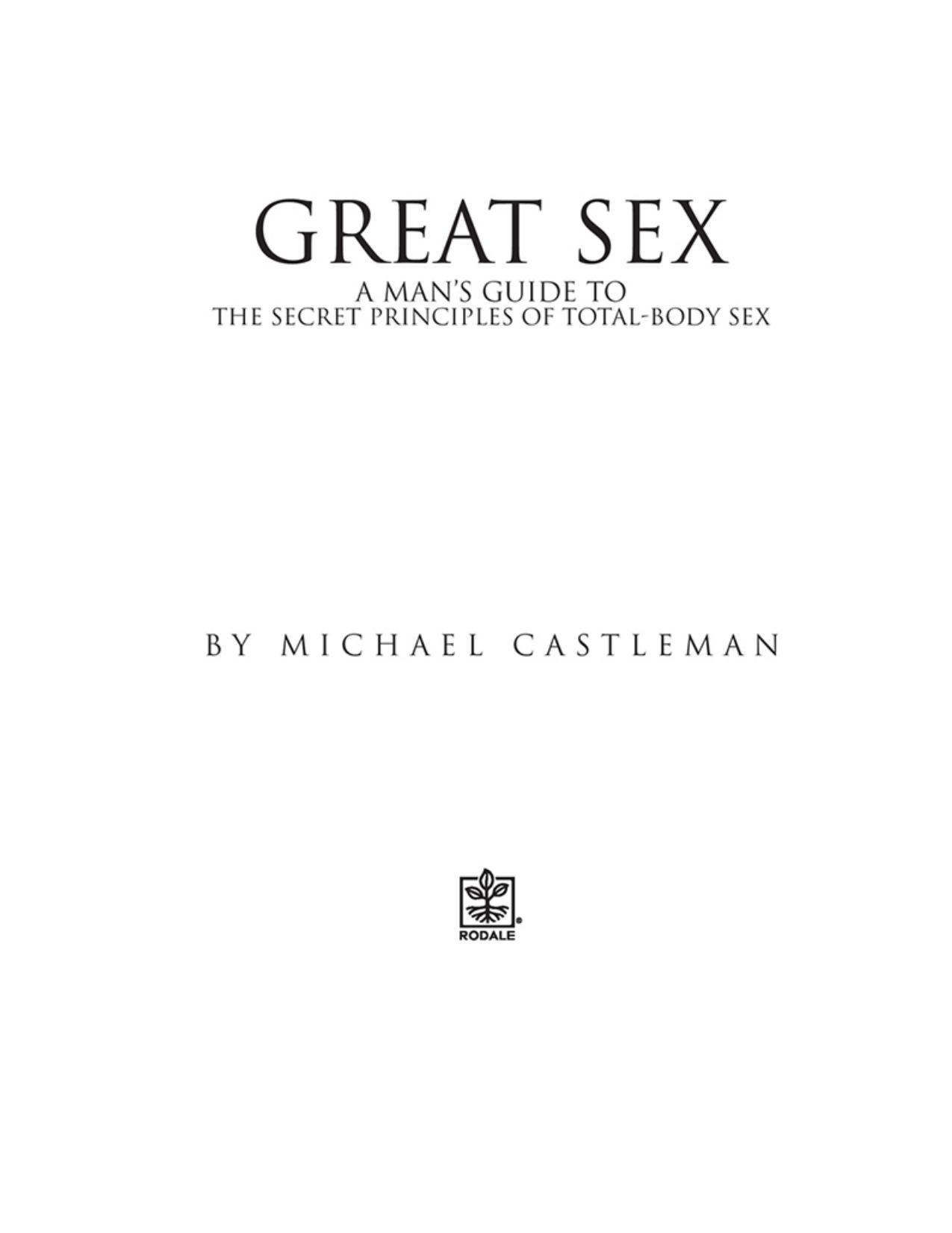 Great Sex by Michael Castleman