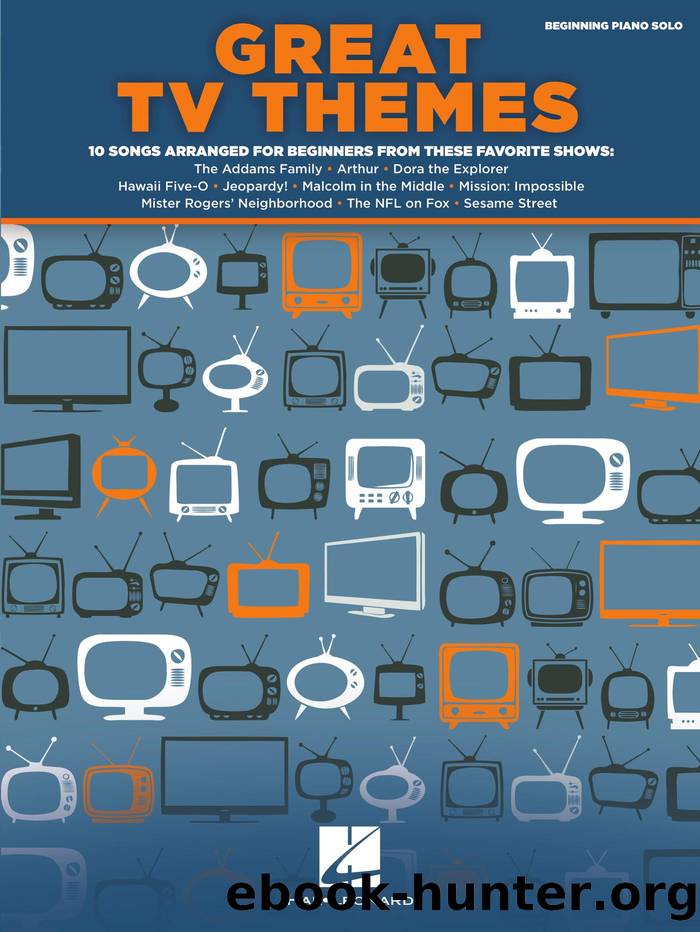 Great TV Themes - Beginning Piano Solo Songbook by Hal Leonard Corp.;