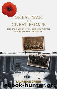 Great War to Great Escape: The Two Wars of Flight Lieutenant Bernard 'Pop' Green MC by Green Laurence