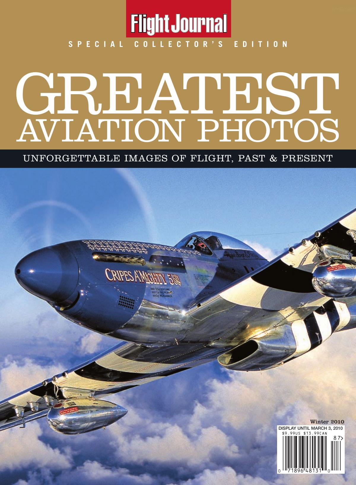 Greatest Aviation Photos (Flight Journal Special Collector's Edition) by Unknow