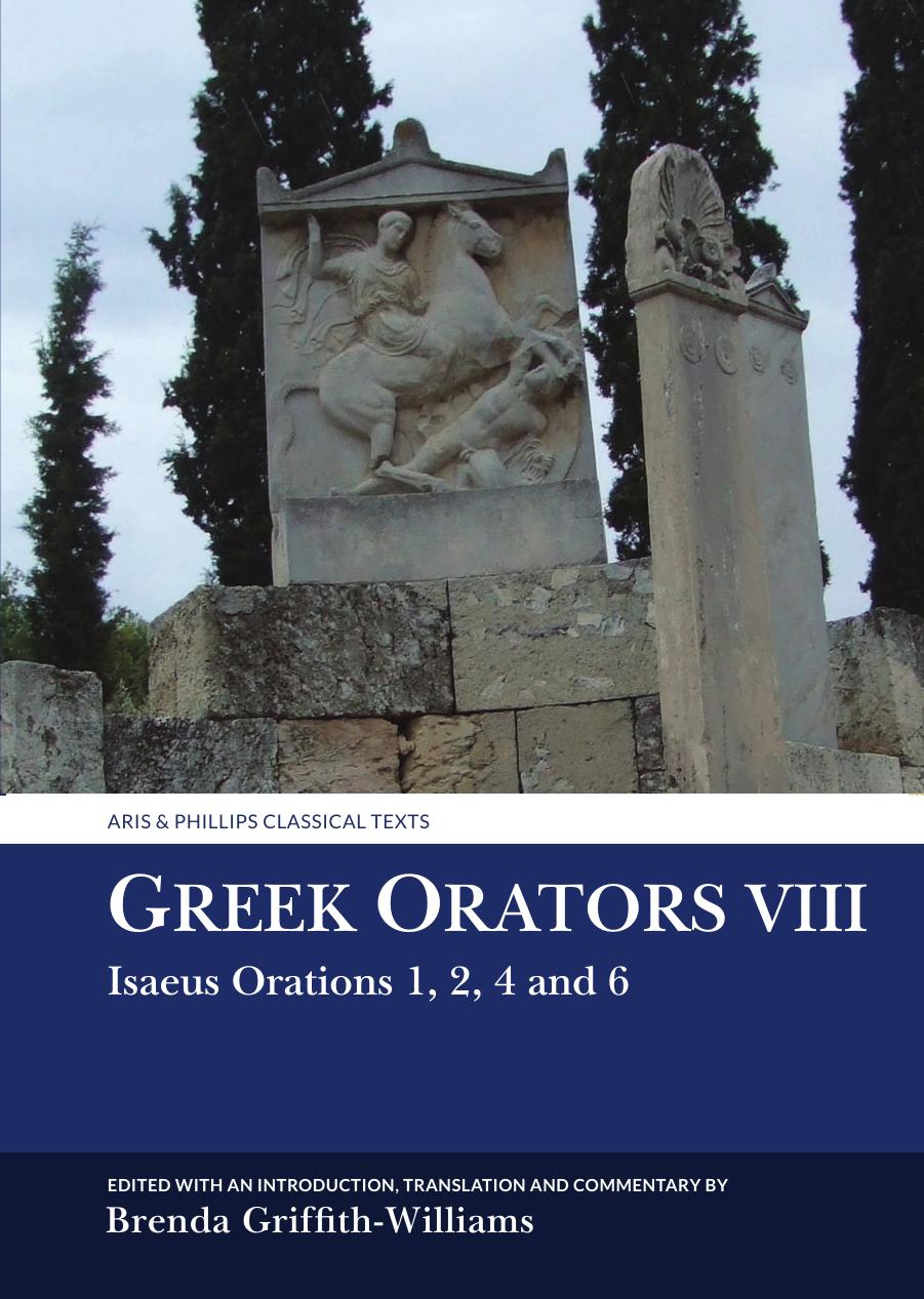 Greek Orators VIII by Brenda Griffith-Williams;