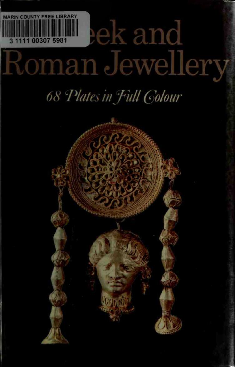 Greek and Roman Jewellery (Art History) by Unknown
