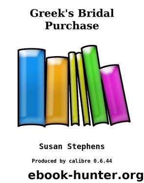 Greek's Bridal Purchase by Susan Stephens